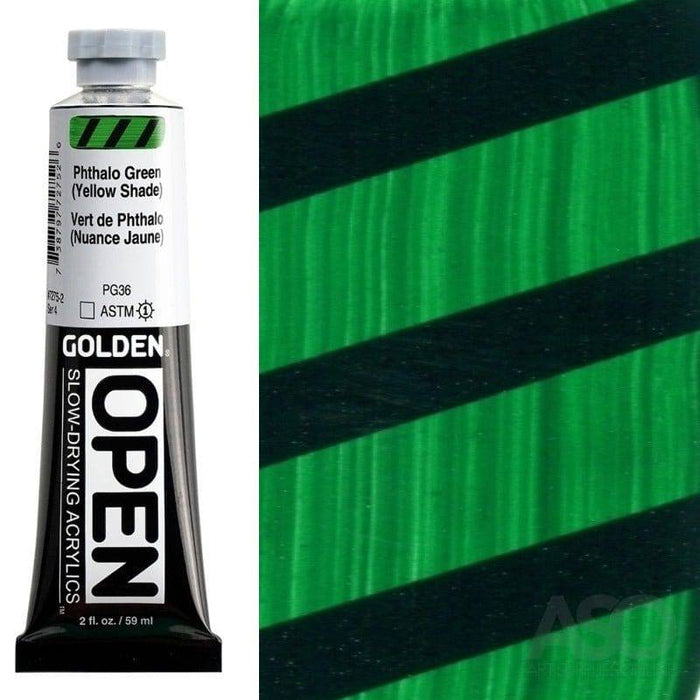 GOLDEN OPEN GOLDEN Golden OPEN Phthalo Green /Y.S.