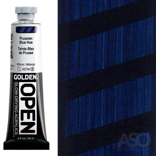 GOLDEN OPEN GOLDEN Golden OPEN Prussian Blue Hue