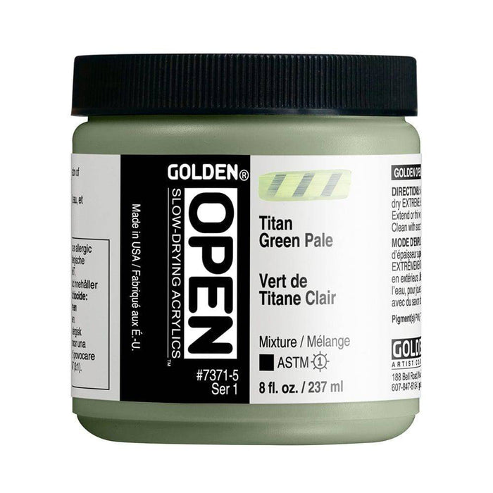 Golden Open Buy Golden OPEN Titan Green Pale | Slow-Drying Acrylic Paint — The ...