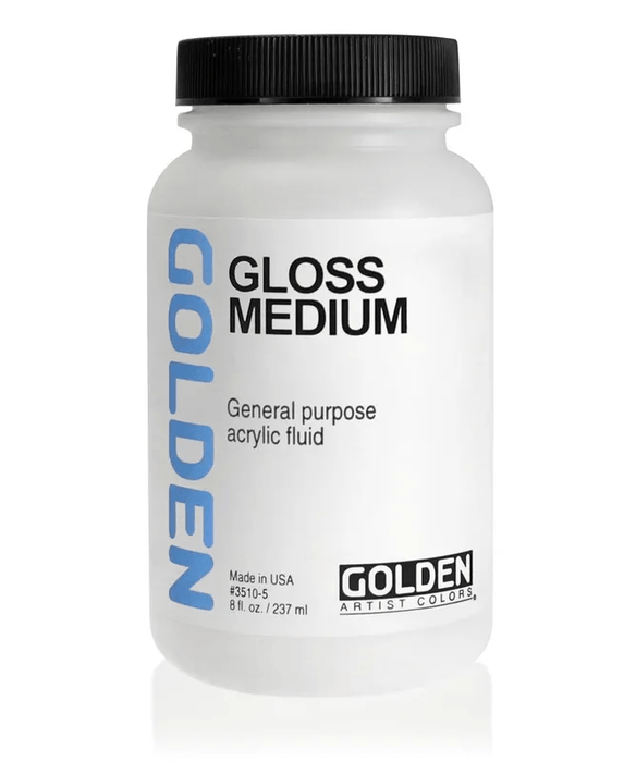 GOLDEN MEDIUMS GOLDEN 236ml Golden Polymer Gloss Medium