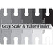COLOUR WHEEL CO Gray Scale & Value Finder
