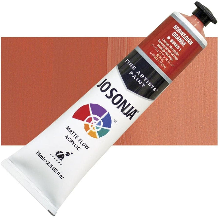 CHROMA JO SONJA CHROMA JO SONJA Jo Sonja Norwegian Orange Jo Sonja Acrylics 75ml
