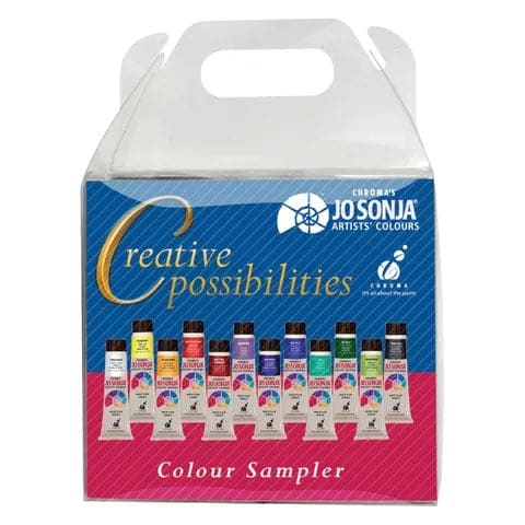 NEW NEW Jo Sonja Creative Possibilities Sampler Set 12 x 20ml