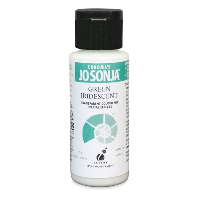 CHROMA JO SONJA CHROMA JO SONJA Iridescent Green 60ml Jo Sonja Iridescent Acrylics 60ml