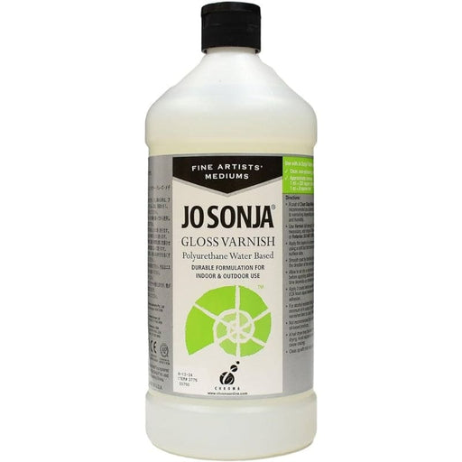 CHROMA JO SONJA CHROMA JO SONJA Jo Sonja Polyurethane Water Based Varnish Gloss 1lt