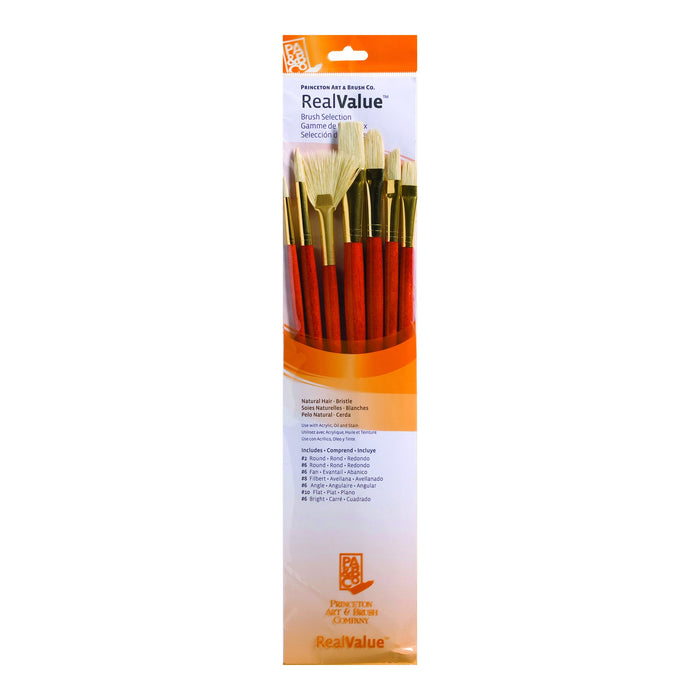 Princeton Real Value Natural Long Handle 7Pc Set