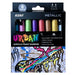KENT URBAN NEW Kent Urban Paint Marker 3mm Nib Metallic Pk 8 New