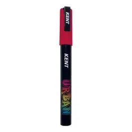 NEW NEW Kent Urban Paint Marker 3mm Nib Super Red