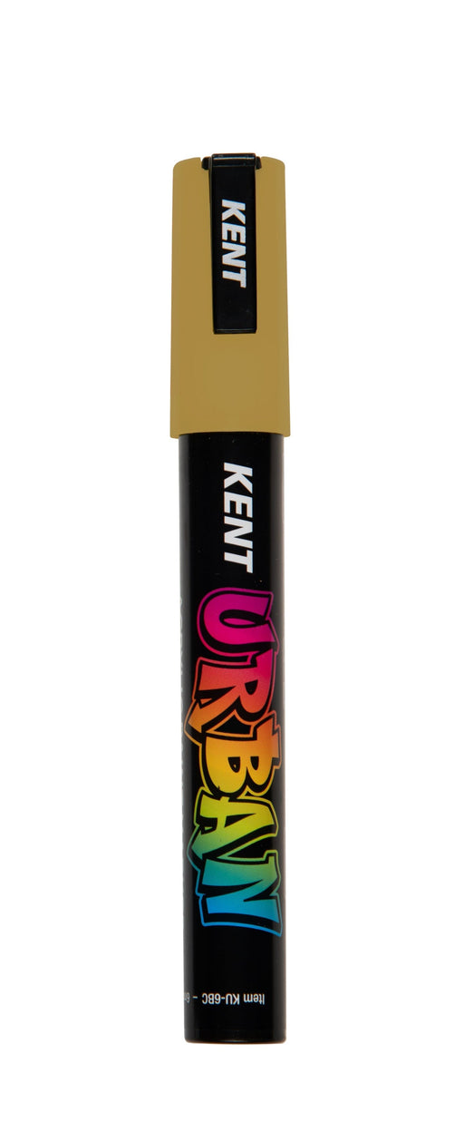 NEW NEW Kent Urban Paint Marker 6mm Nib Metallic Gold