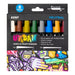 KENT URBAN NEW Kent Urban Paint Marker Medium Nib 6mm Neutral Pk 8