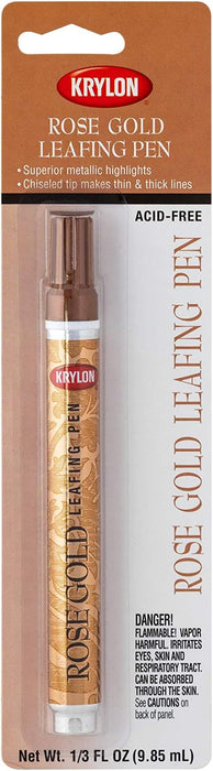 ART BASICS Krylon Krylon Acid Free Rose Gold Leafing Pen 9.85ml