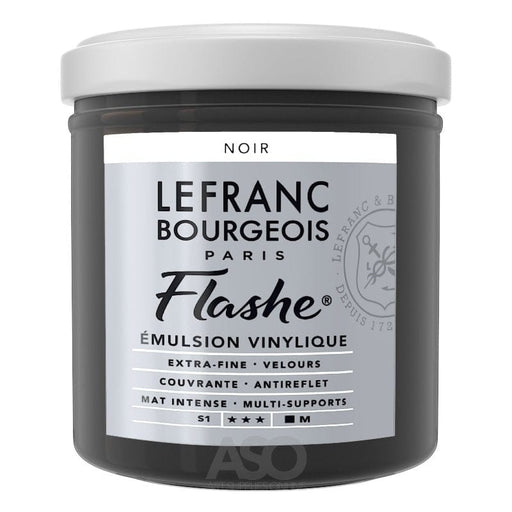 LEFRANC & BOURGEOIS LEFRANC & BOURGEOIS L&B Flashe Vinyl Colour 125ml - Black