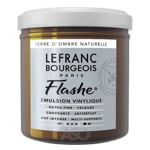 LEFRANC & BOURGEOIS LEFRANC & BOURGEOIS L&B Flashe Vinyl Colour 125ml - Burnt Umber