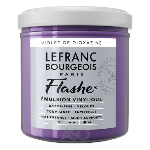 LEFRANC & BOURGEOIS LEFRANC & BOURGEOIS L&B Flashe Vinyl Colour 125ml - Egypt Violet / Dioxazine Violet