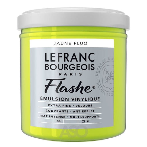 LEFRANC & BOURGEOIS LEFRANC & BOURGEOIS L&B Flashe Vinyl Colour 125ml - Fluorescent Yellow