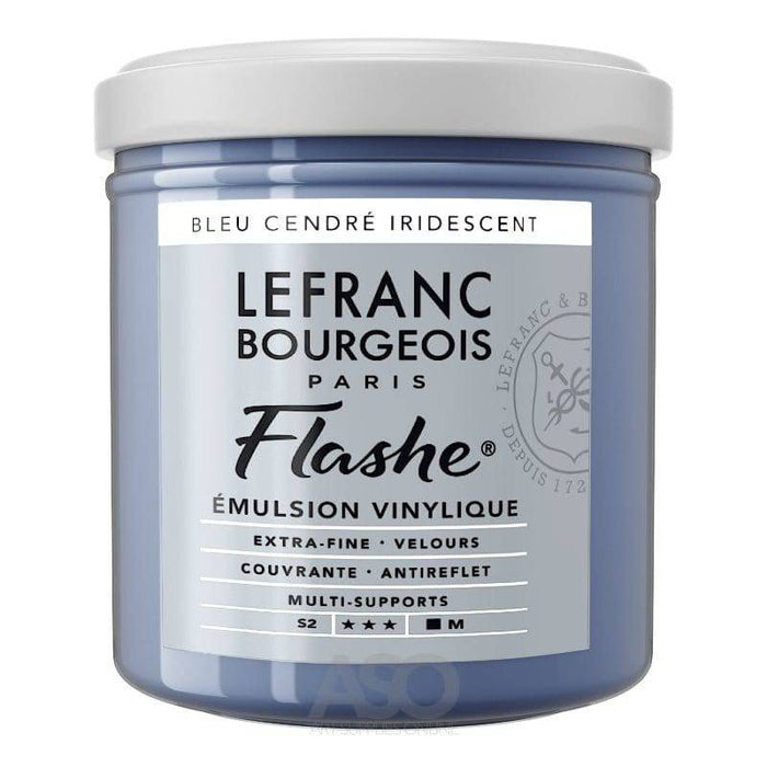 LEFRANC & BOURGEOIS LEFRANC & BOURGEOIS L&B Flashe Vinyl Colour 125ml - Iridescent Blue Ash