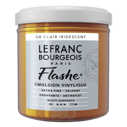 LEFRANC & BOURGEOIS LEFRANC & BOURGEOIS L&B Flashe Vinyl Colour 125ml - Light Gold