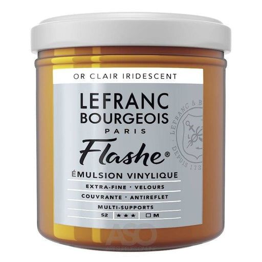 LEFRANC & BOURGEOIS LEFRANC & BOURGEOIS L&B Flashe Vinyl Colour 125ml - Light Gold