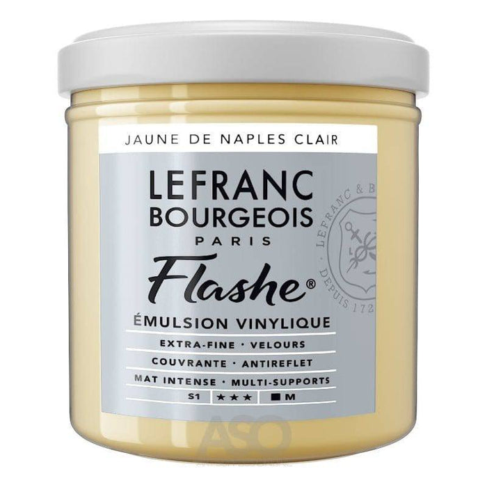 LEFRANC & BOURGEOIS LEFRANC & BOURGEOIS L&B Flashe Vinyl Colour 125ml - Naples Yellow Light