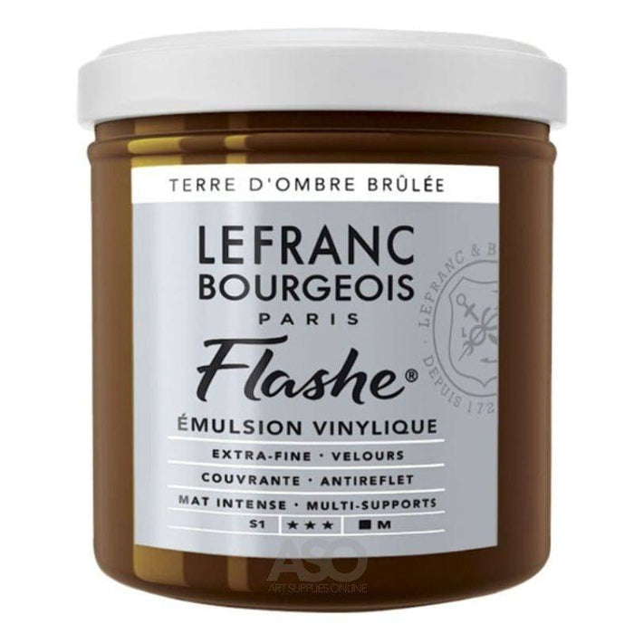 LEFRANC & BOURGEOIS LEFRANC & BOURGEOIS L&B Flashe Vinyl Colour 125ml - Raw Umber