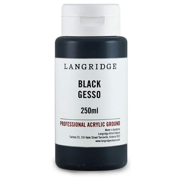 LANGRIDGE GROUNDS LANGRIDGE Langridge Black Gesso