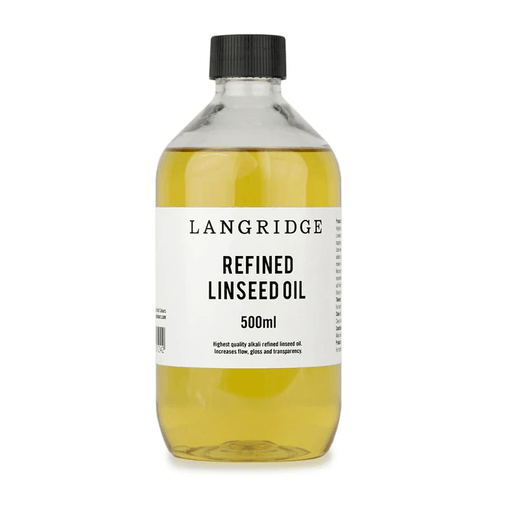 Langridge Refined Linseed Oil - The Sydney Art Store