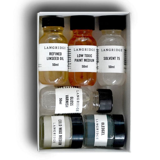 LANGRIDGE MEDIUMS LANGRIDGE Langridge Oil Mediums Essentials Kit
