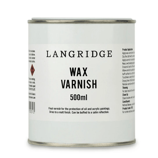 Langridge Wax Varnish for Oil and Acrylic Painting - The Sydney Art Store