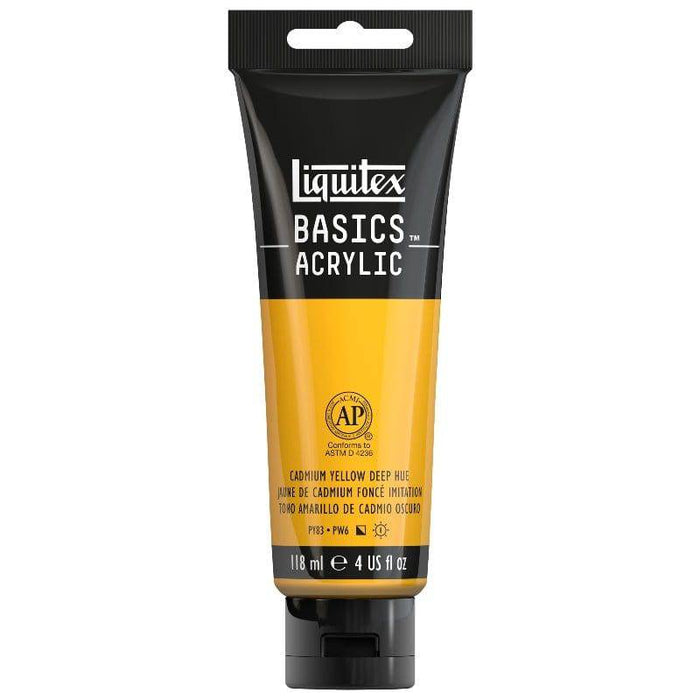 LIQUITEX BASICS LIQUITEX Liquitex Basics Cadmium Yellow Deep Hue