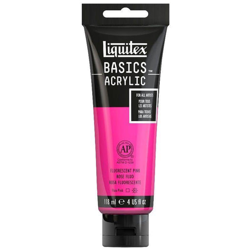 LIQUITEX BASICS LIQUITEX Liquitex Basics Fluro Pink 118ml