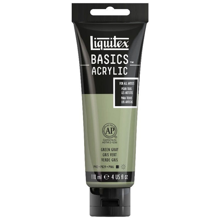 LIQUITEX BASICS LIQUITEX Liquitex Basics Green Gray 118ml