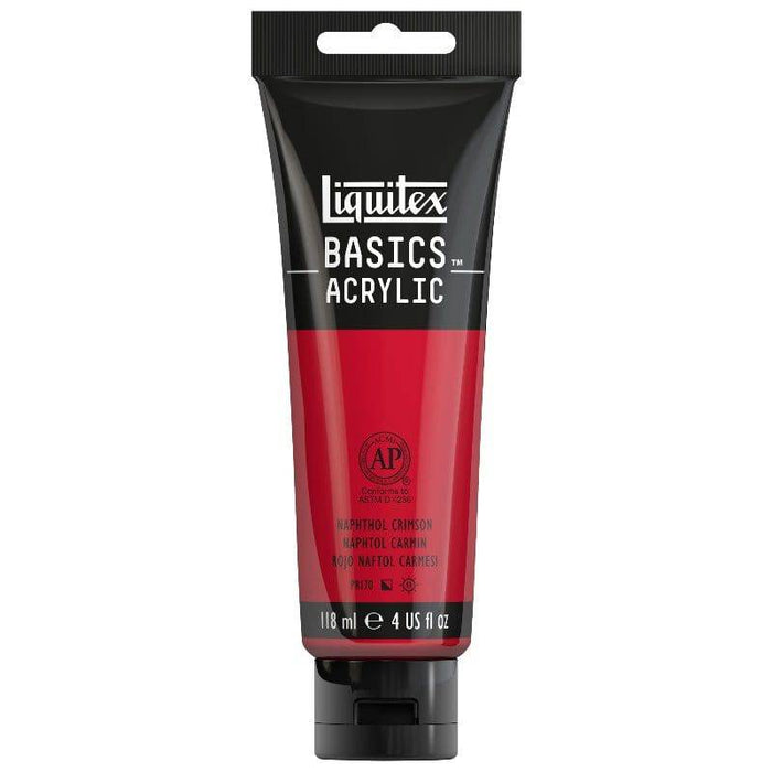 LIQUITEX BASICS LIQUITEX Liquitex Basics Naphthol Crimson 118ml