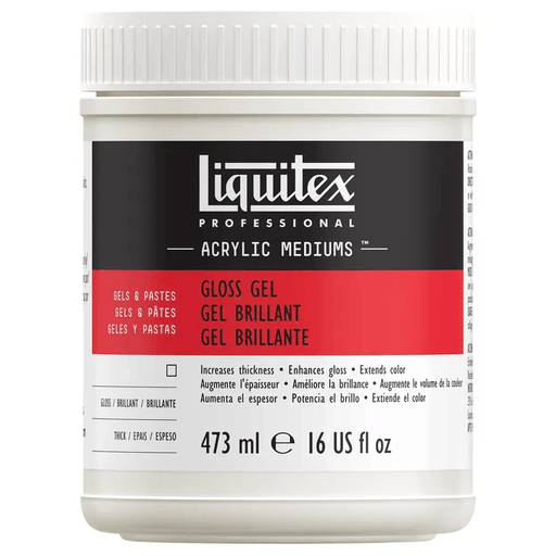 LIQUITEX MEDIUMS LIQUITEX 473ml Liquitex Gloss Gel Medium