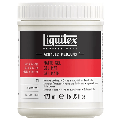 LIQUITEX MEDIUMS LIQUITEX 473ml Liquitex Matte Gel Medium