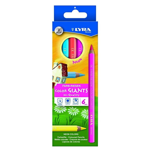 Lyra Color-Giants Lacquered Neon Hangable Cardboard Box 6 pcs
