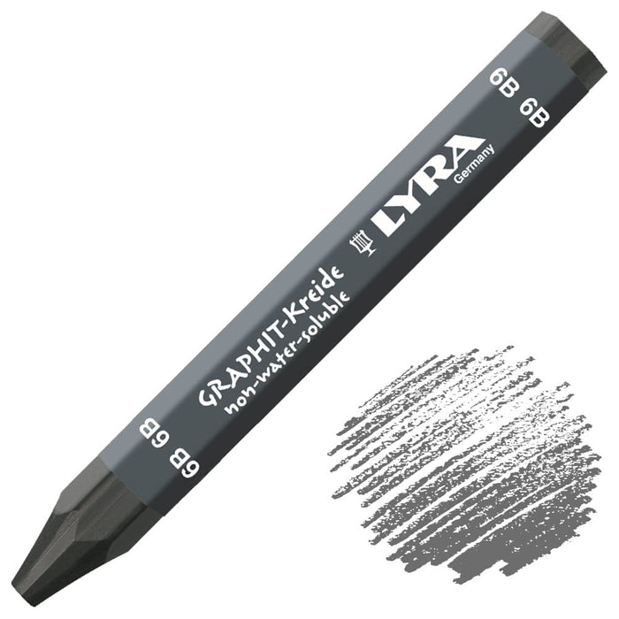 LYRA LYRA Lyra graphite crayon SINGLE GRAPHITE STICK (6B) Lyra Graphite Crayons