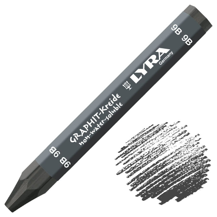 LYRA LYRA Lyra graphite crayon SINGLE GRAPHITE STICK (9B) Lyra Graphite Crayons