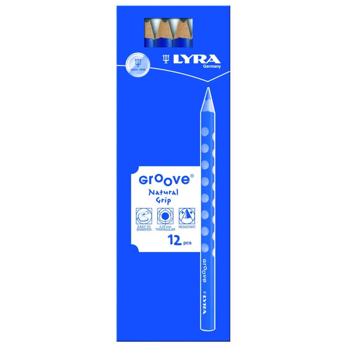 LYRA LYRA Lyra Groove Graphite in Box 12 pcs Lyra Groove Graphite