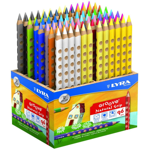 LYRA LYRA Lyra Groove Wooden Display 96 pcs Lyra Groove Sets