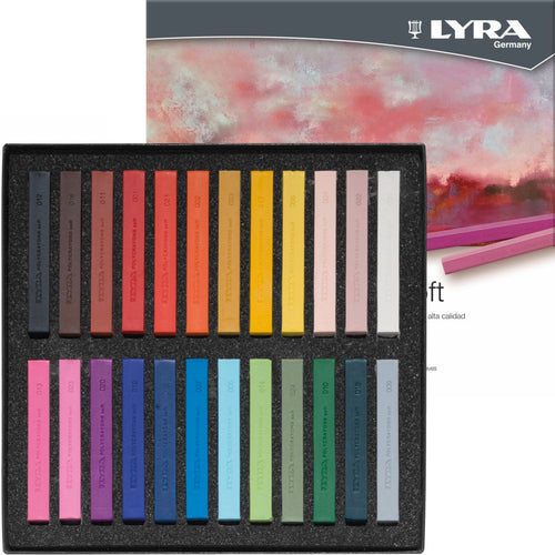 Lyra Polycrayons Soft cardboard Box 24 pcs