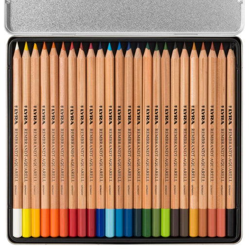 LYRA LYRA Lyra Rembrandt Aquarell Metal Box 24 pcs Lyra Rembrandt Aquarell sets
