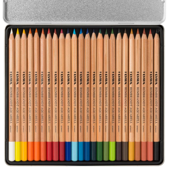 LYRA LYRA Lyra Rembrandt Aquarell Metal Box 24 pcs Lyra Rembrandt Aquarell sets