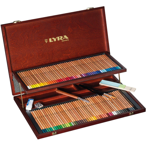 Lyra Rembrandt Aquarell Wooden Box