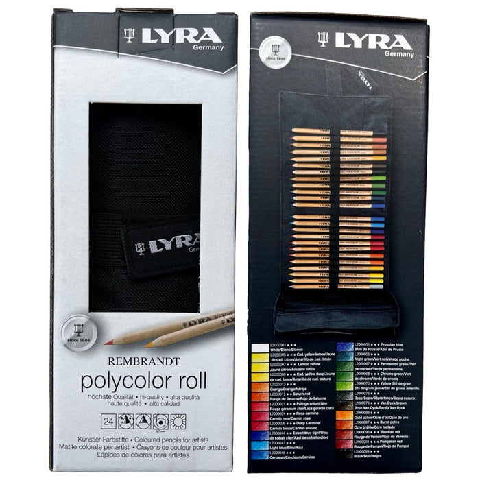 Lyra Rembrandt Polycolor Nylon Roll 24pc