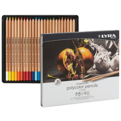 Lyra Rembrandt Polycolor  Metal Box 24 pcs