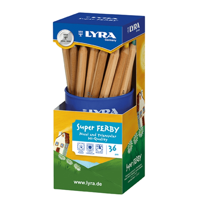 LYRA LYRA Lyra Super Ferby Unlacquered Pot 36 pcs Lyra Super Ferby Sets