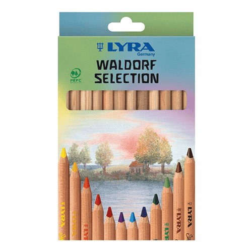 Lyra Super Ferby Unlacquered Waldorf Selection Hangable Cardboard Box 12 pcs