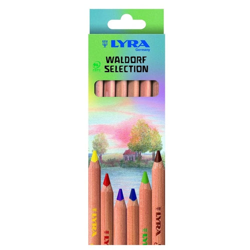 Lyra Super Ferby Unlacquered Waldorf Selection Hangable Cardboard Box 6 pcs