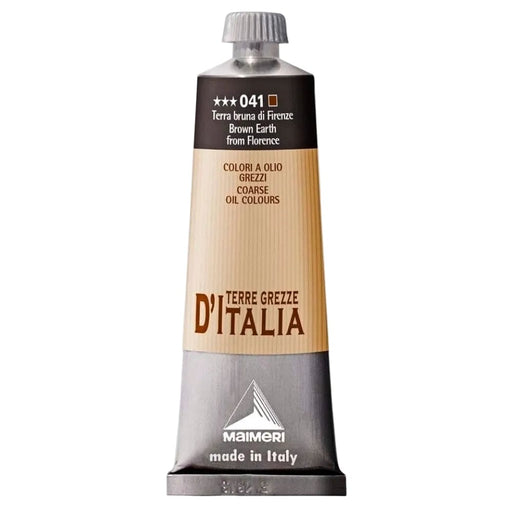 MAIMERI CLASSICO MAIMERI CLASSICO Maimeri Classico 041 Terre-Grezze Brown Earth from Florence 60ml