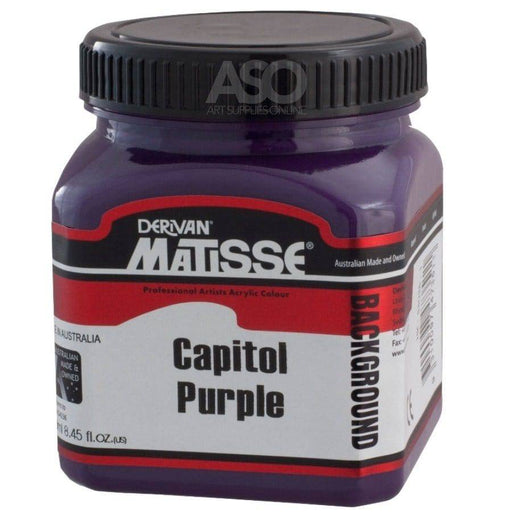 MATISSE BACKGROUND MATISSE Matisse Background Acrylics Capitol Purple